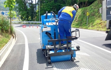 乾式グルービング工法のイメージ