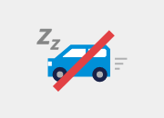居眠り運転防止のイメージ