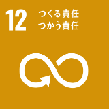 SDGsの取り組み12「つくる責任 つかう責任」のイメージ