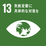 SDGsの取り組み13「気候変動に具体的な対策を」のイメージ